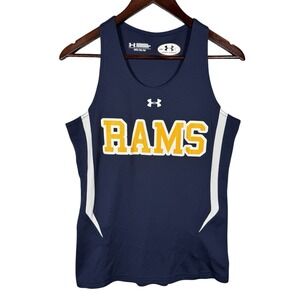 Under Armour RAMS Men's Tank Top Shirt Size Medium Workout Track